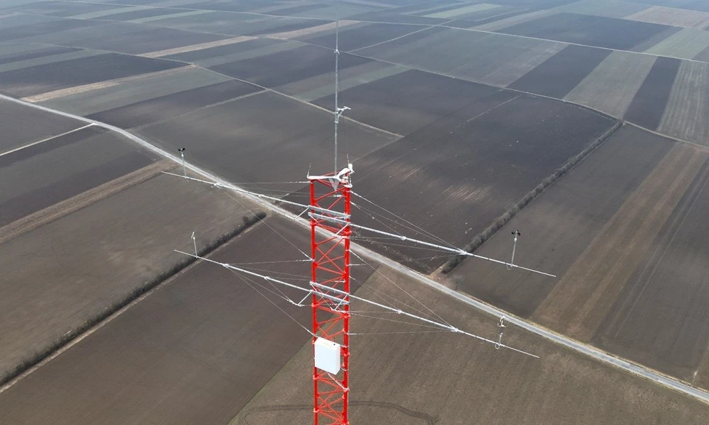 200 Meter Verifikationsmast, Top, Stetteldorf