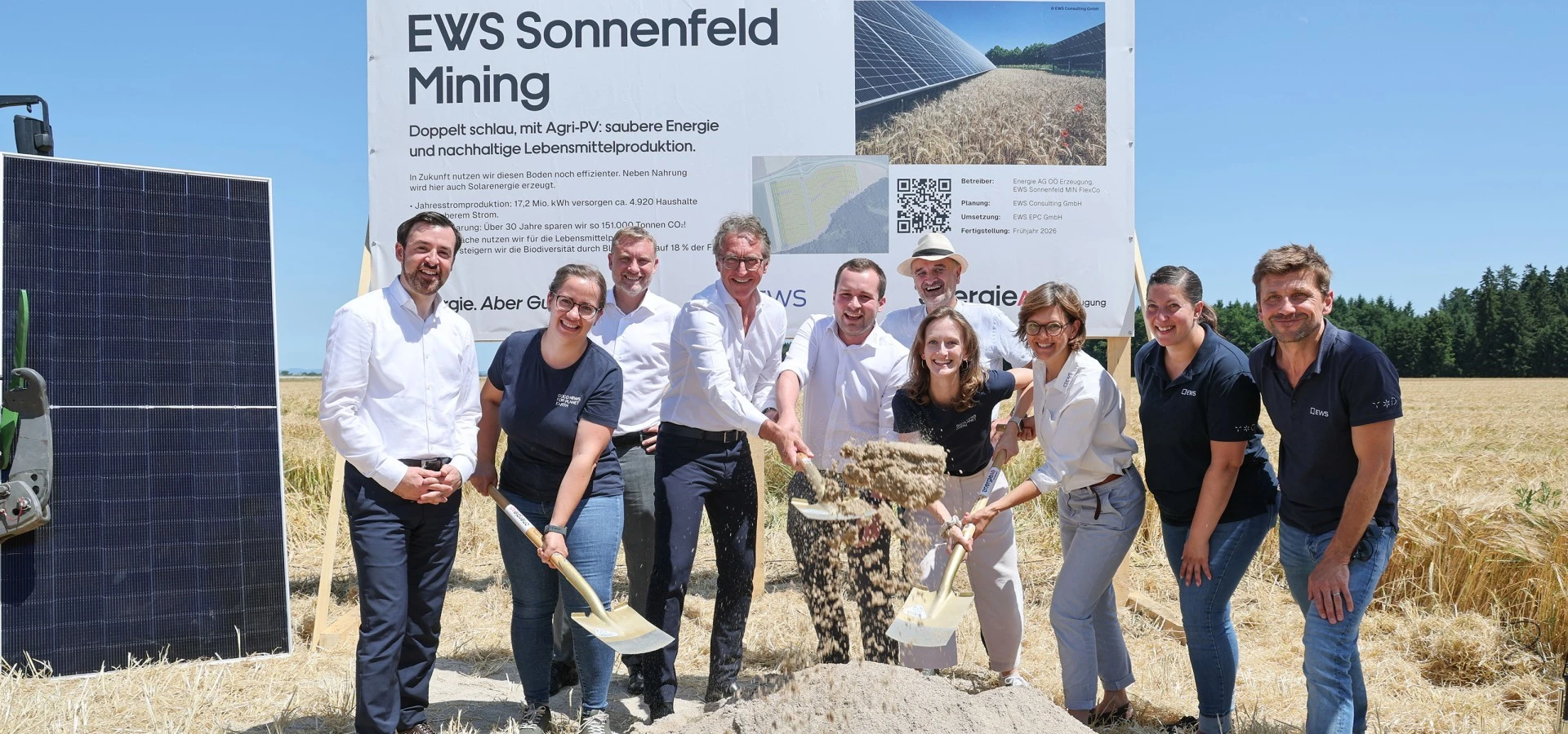 EWS Sonnenfeld Mining, Spatenstich