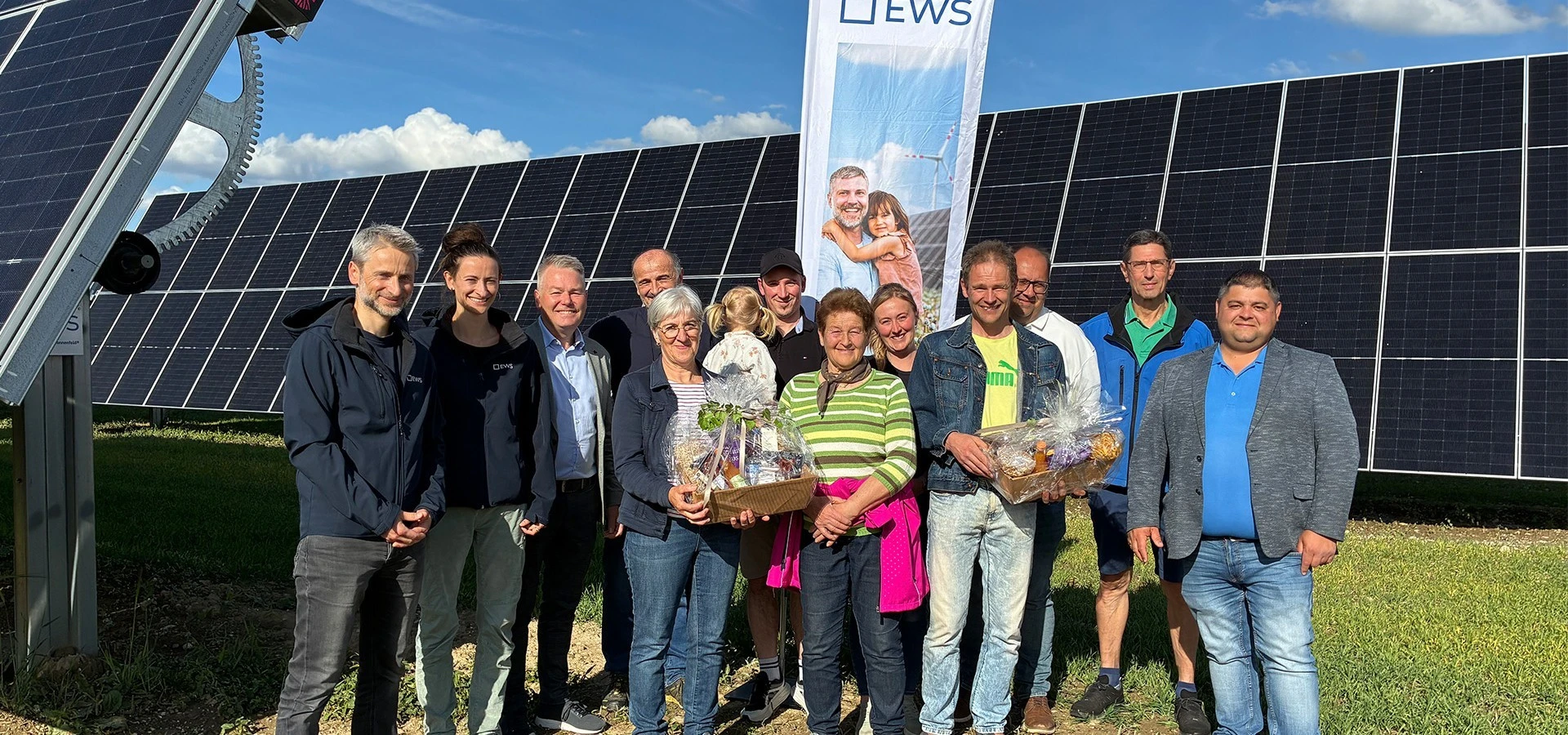 Einschaltfest EWS Sonnenfeld Höhnhart, Bezirk Braunau, Innviertel
