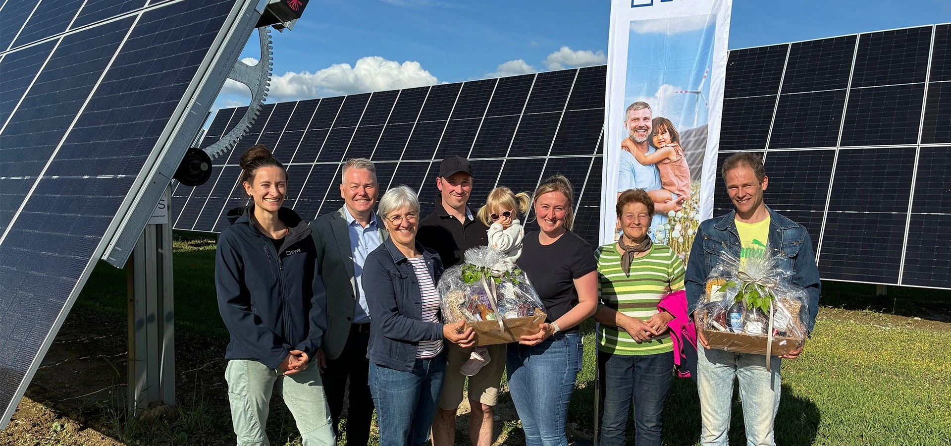 Einschaltfest EWS Sonnenfeld Höhnhart, Bezirk Braunau