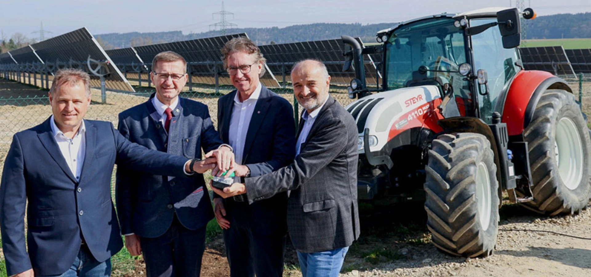 Inbetriebnahme EWS Sonnenfeld Pischelsdorf am Engelbach