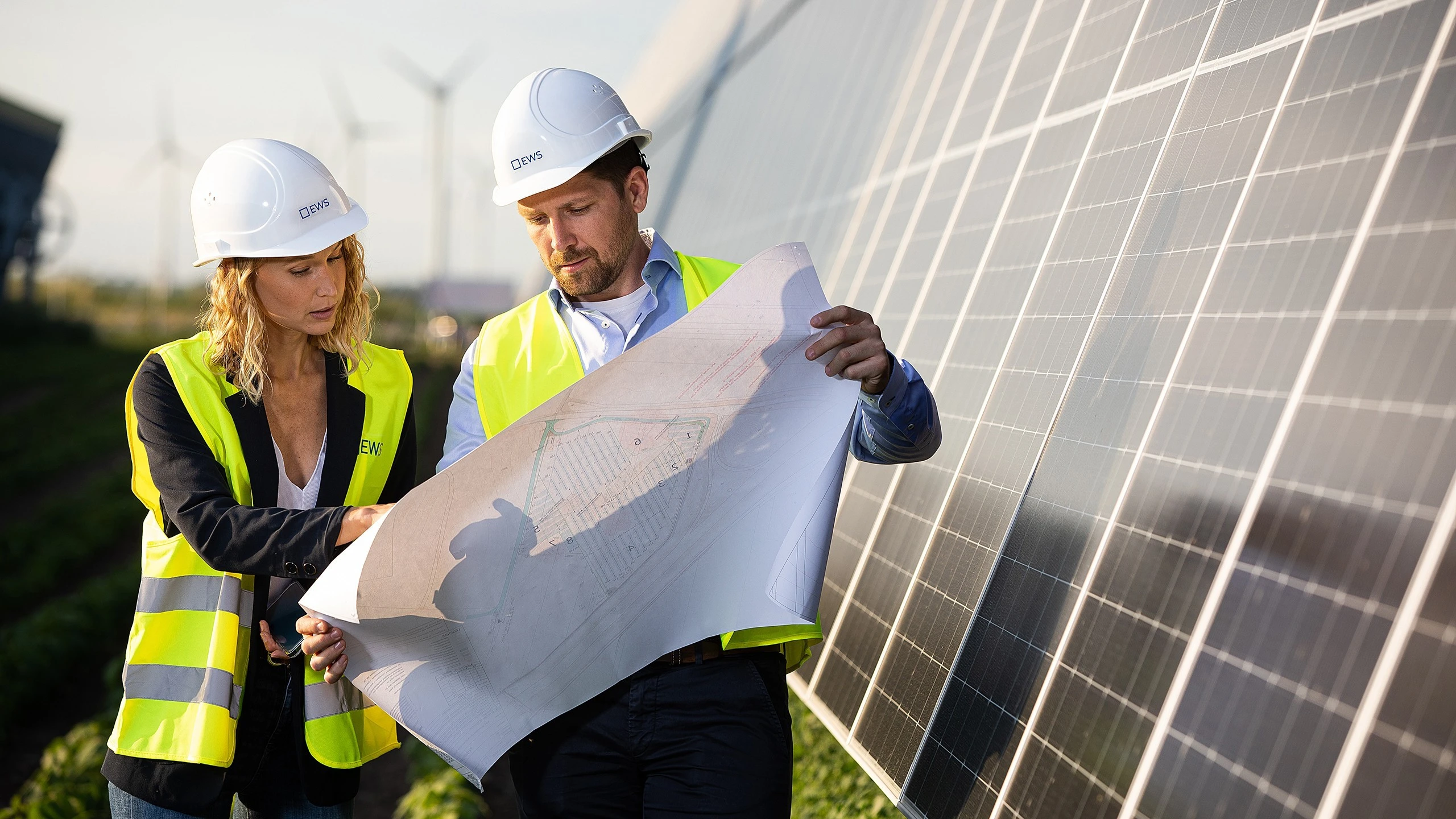 EWS Generalübernehmerin für Ihre PV-Projekte