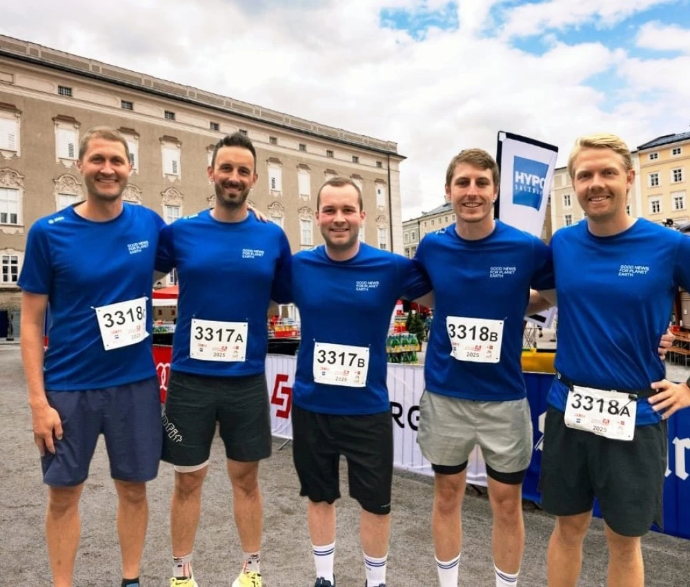 EWS Beim Businesslauf Salzburg