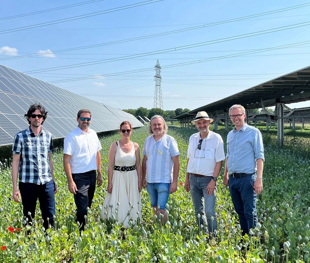 Projektpartner Boku, EWS und Energiepark Bruck