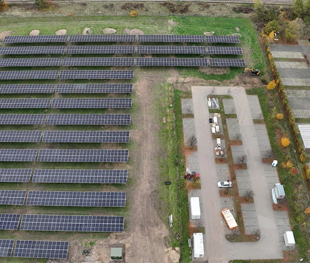 Sonnenstrom für das Max Planck-Institut In Potsdam