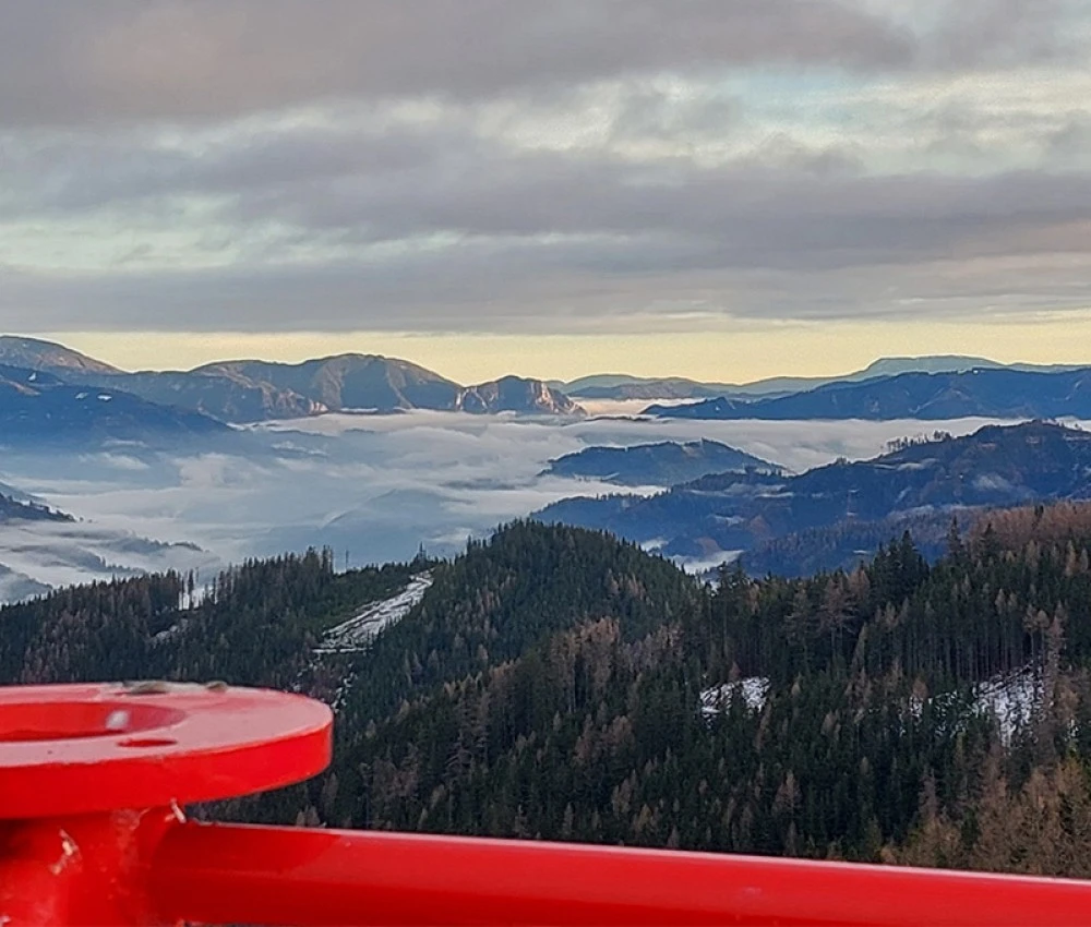 Fernblick vom 100m Windmessmast