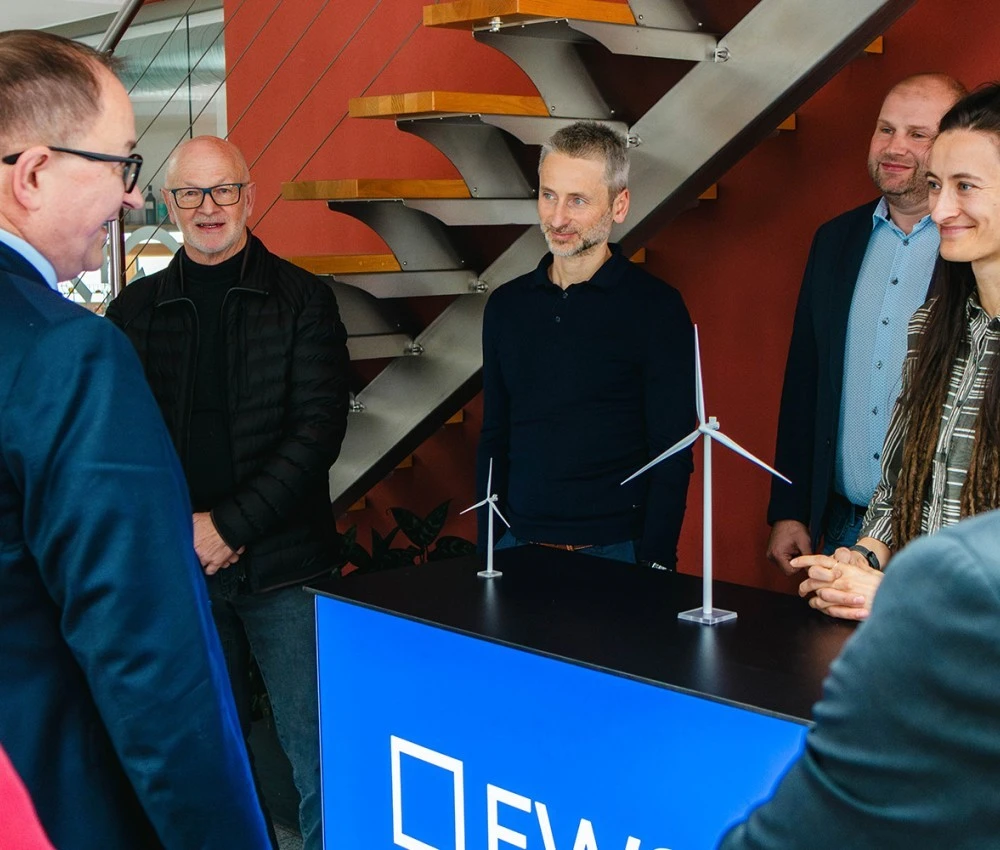 Martin Winkler zu Besuch bei EWS, © Foto: SPÖ/Schöngruber
