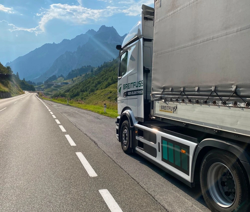 Einsparung von C02, Dieselkosten und Mautgebühren